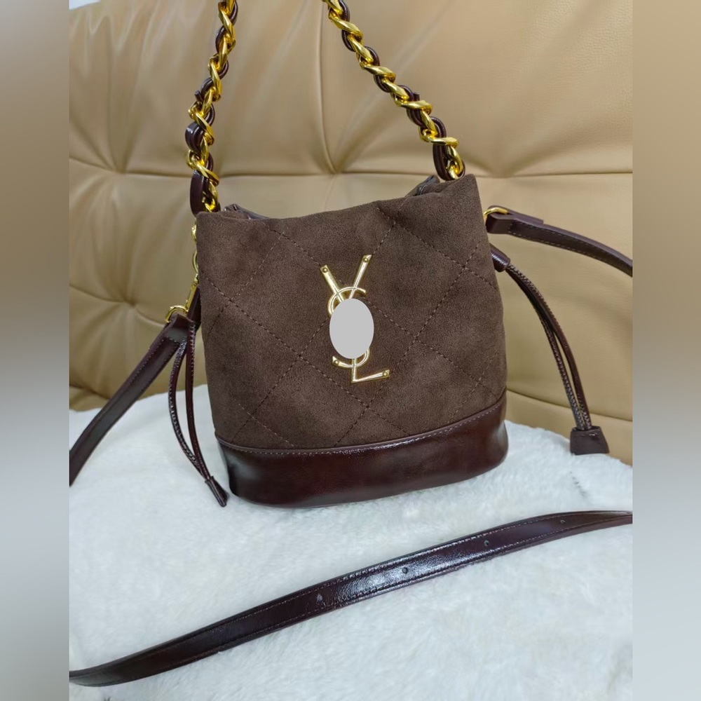 ❗️SALE❗️New women’s brown suede fashion shoulder bag